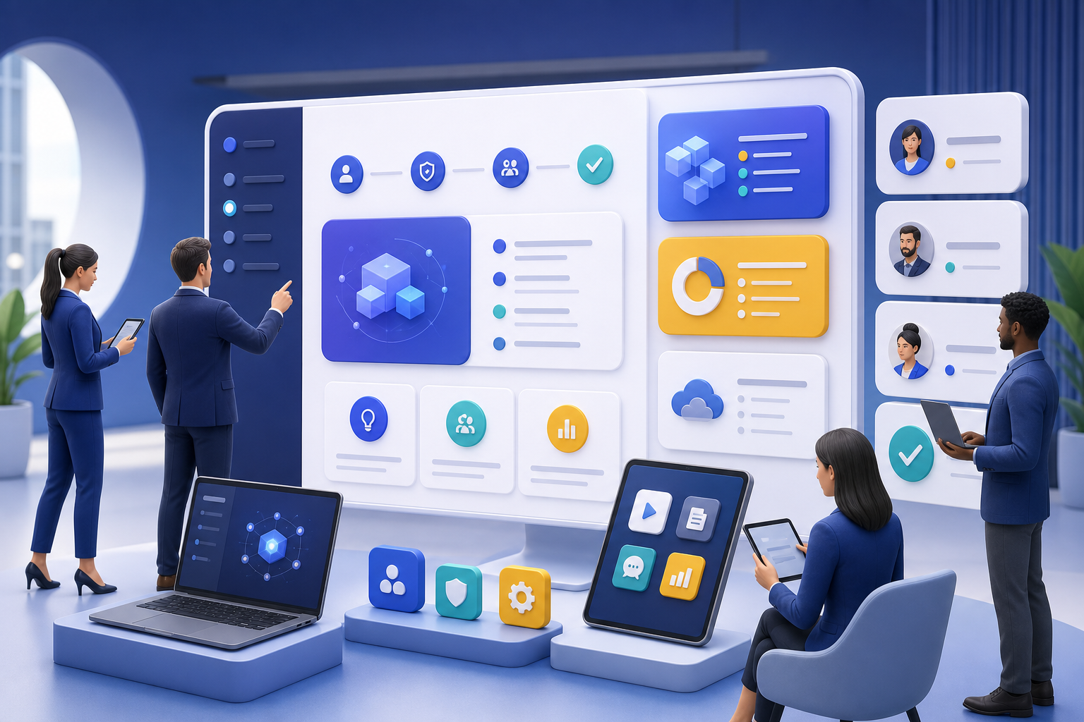 Zakelijke onboarding en documentatie voor AI-Corporate